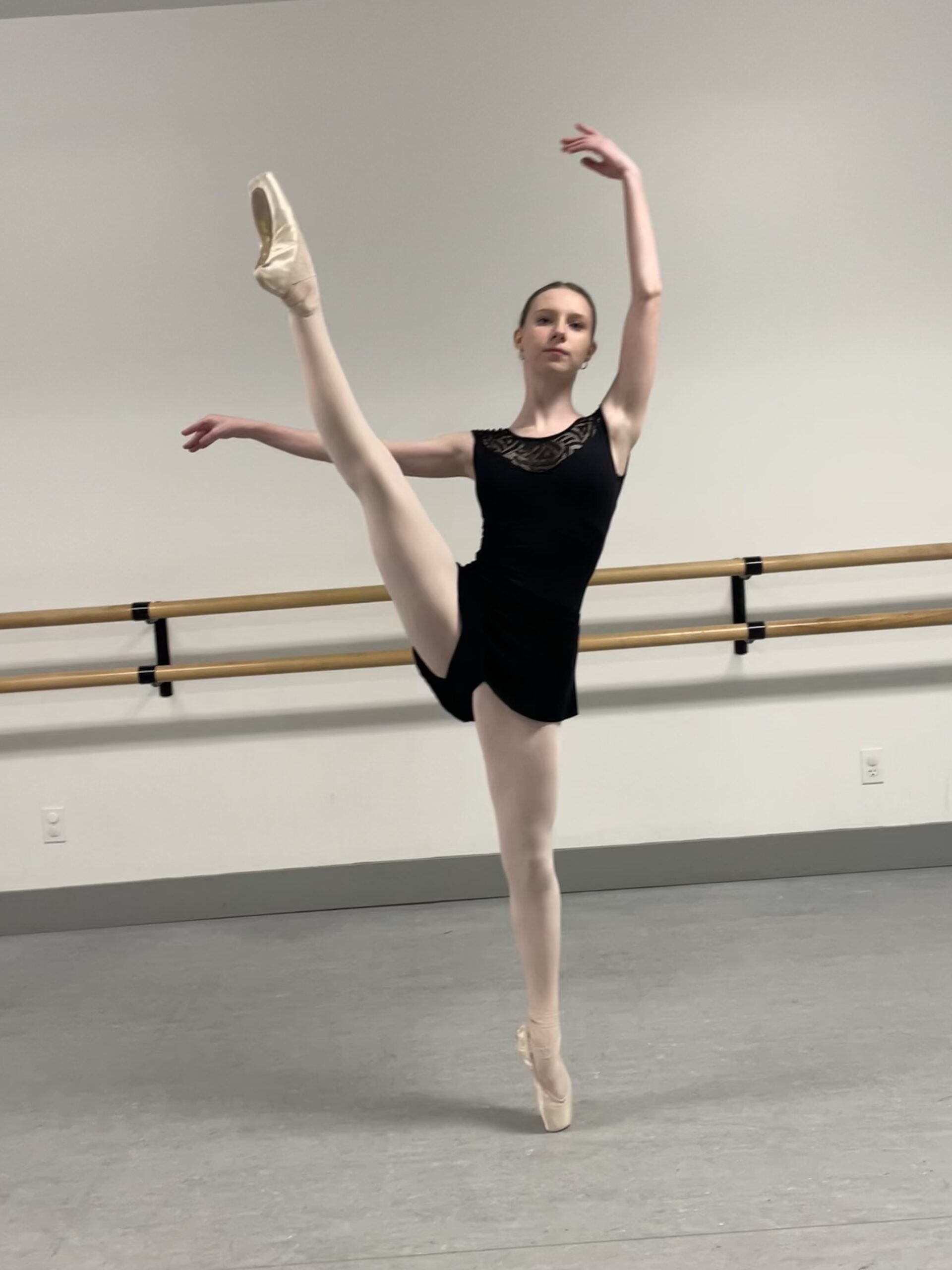 East Hampton High School junior Maya Leathers will share the role of the Sugar Plum Fairy with two fellow ballerinas in Studio 3's production of the Nutcracker this holiday season. JENNIFER VAN ARSDALE