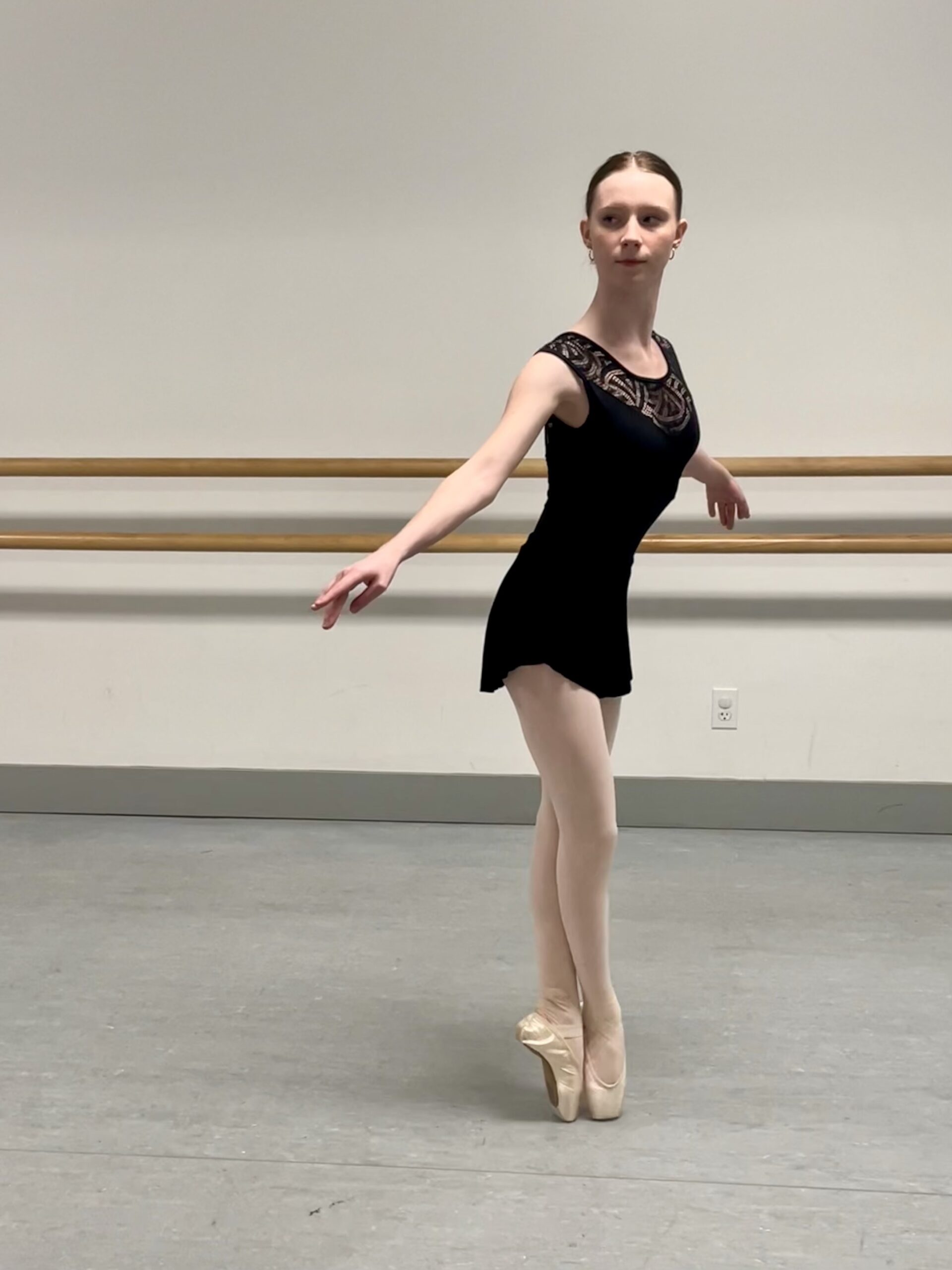 East Hampton High School junior Maya Leathers will share the role of the Sugar Plum Fairy with two fellow ballerinas in Studio 3's production of the Nutcracker this holiday season. JENNIFER VAN ARSDALE