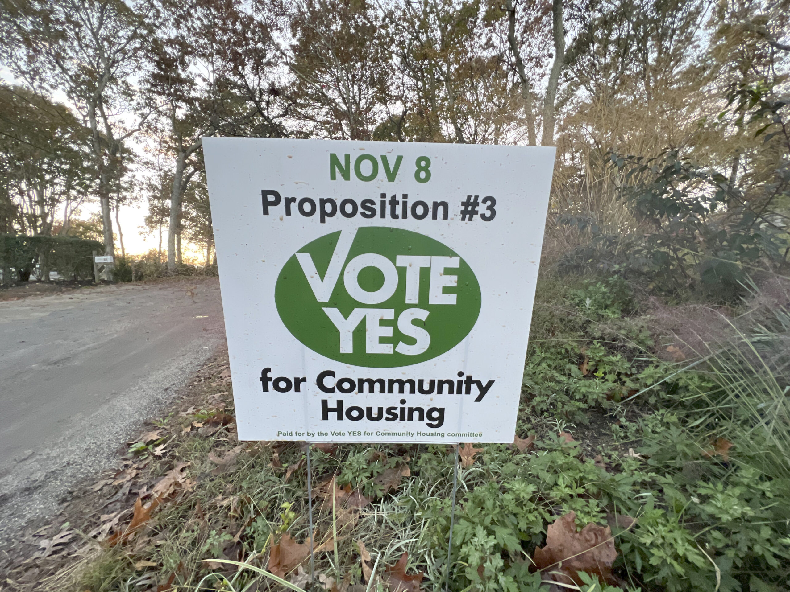 Voters in Southampton East Hampton and Southold approved the Community Housing Fund on Tuesday.