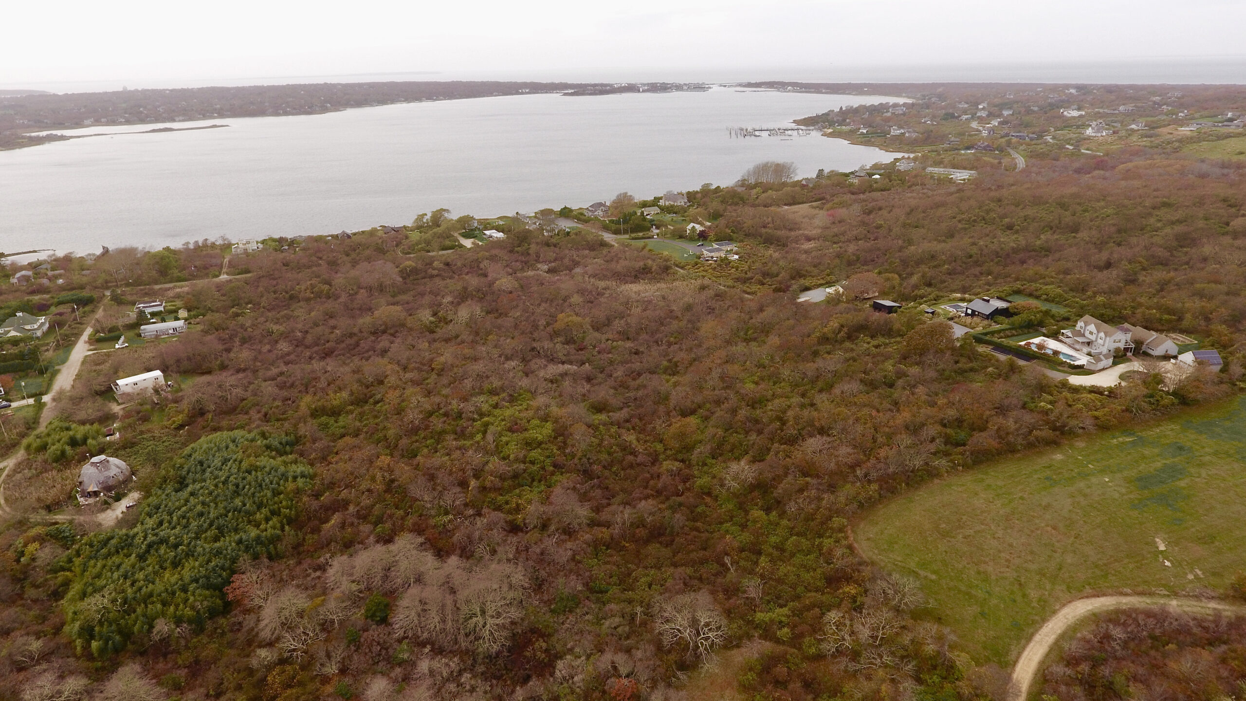 East Hampton Town plans to purchase 18.8 acres of open land off East Lake Drive for $4.25 million. The deal is a steal, the Town Board has said. But critics say the town is planing to use the land in a swap with Suffolk County, give the land to the county in exchange for a parcel of land elsewhere, possibly in Hither Hills, where the town could put a sewage treatment system for the proposed downtown Montauk sewer system.