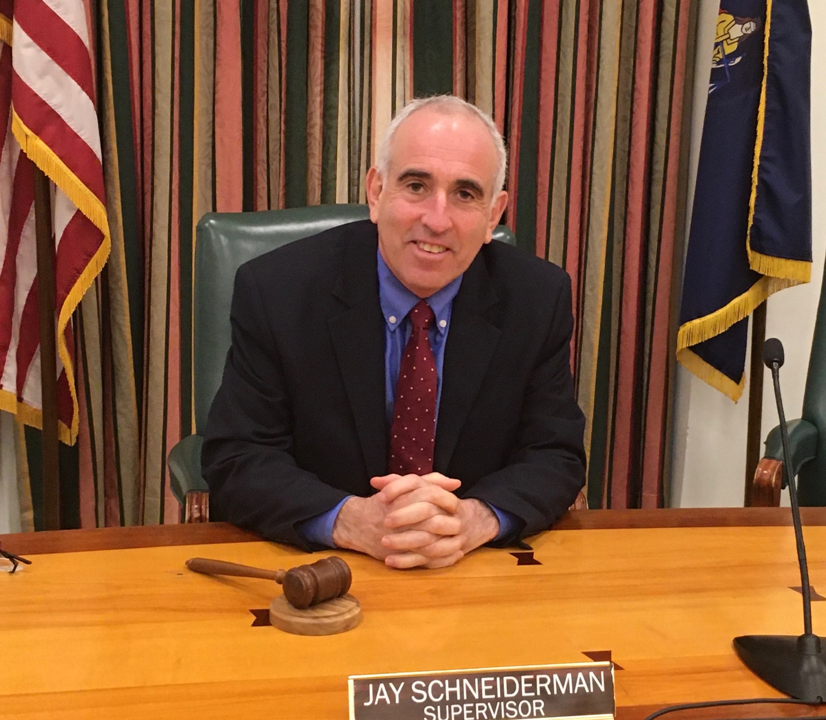 Approaching his last year as Southampton Town Supervisor, Jay Schneiderman is considering a run for Suffolk County Executive.     KITTY MERRILL