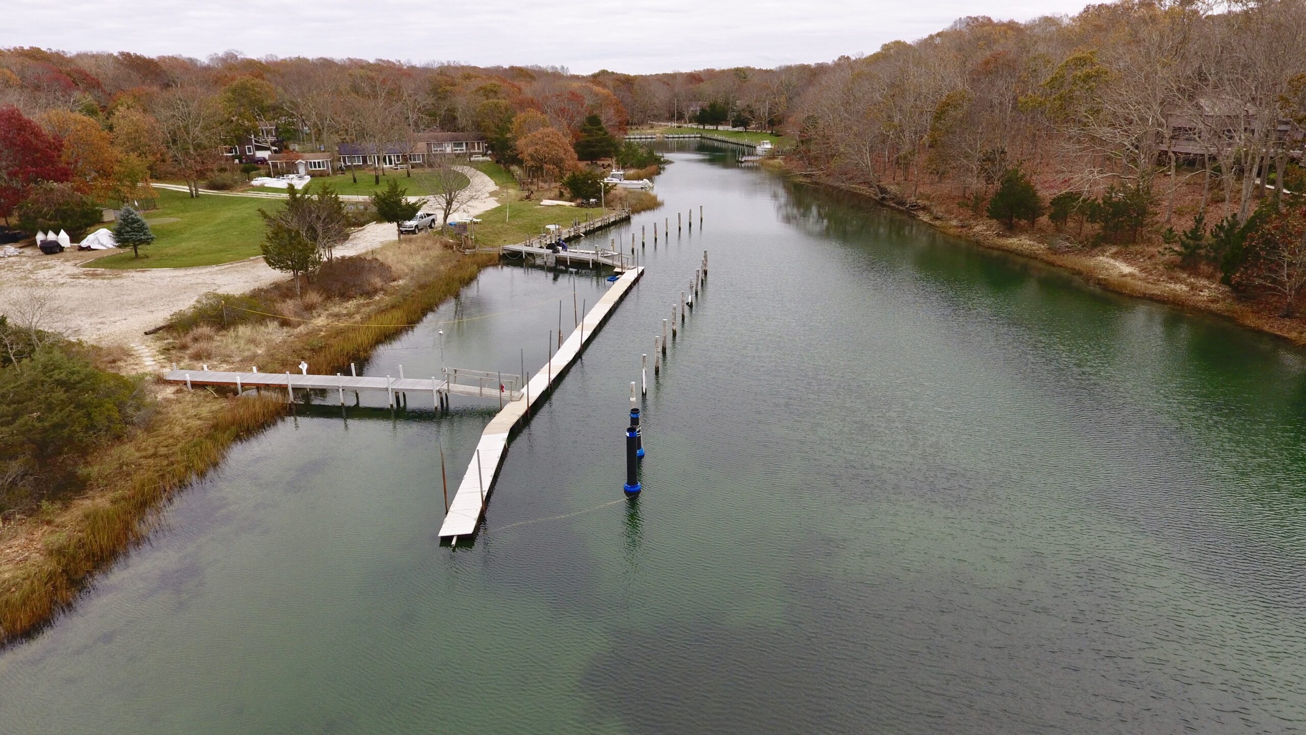 The owner of Sunset Cove Marina in Springs will convert half of the small marina on a narrow offshoot of Three Mile Harbor into an oyster farm. 