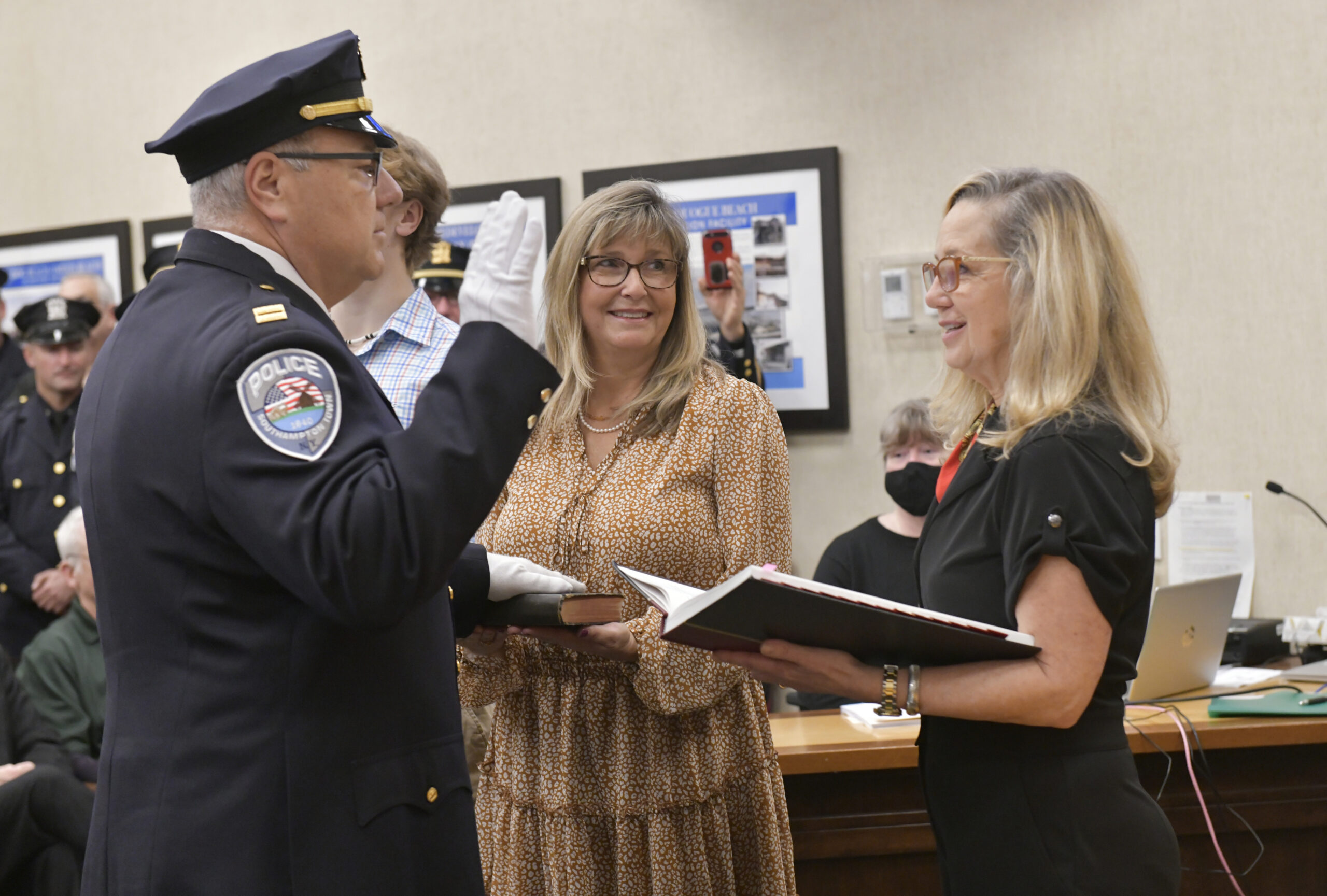 Kiernan Sworn In as Southampton Town Police Department's Sixth Chief ...