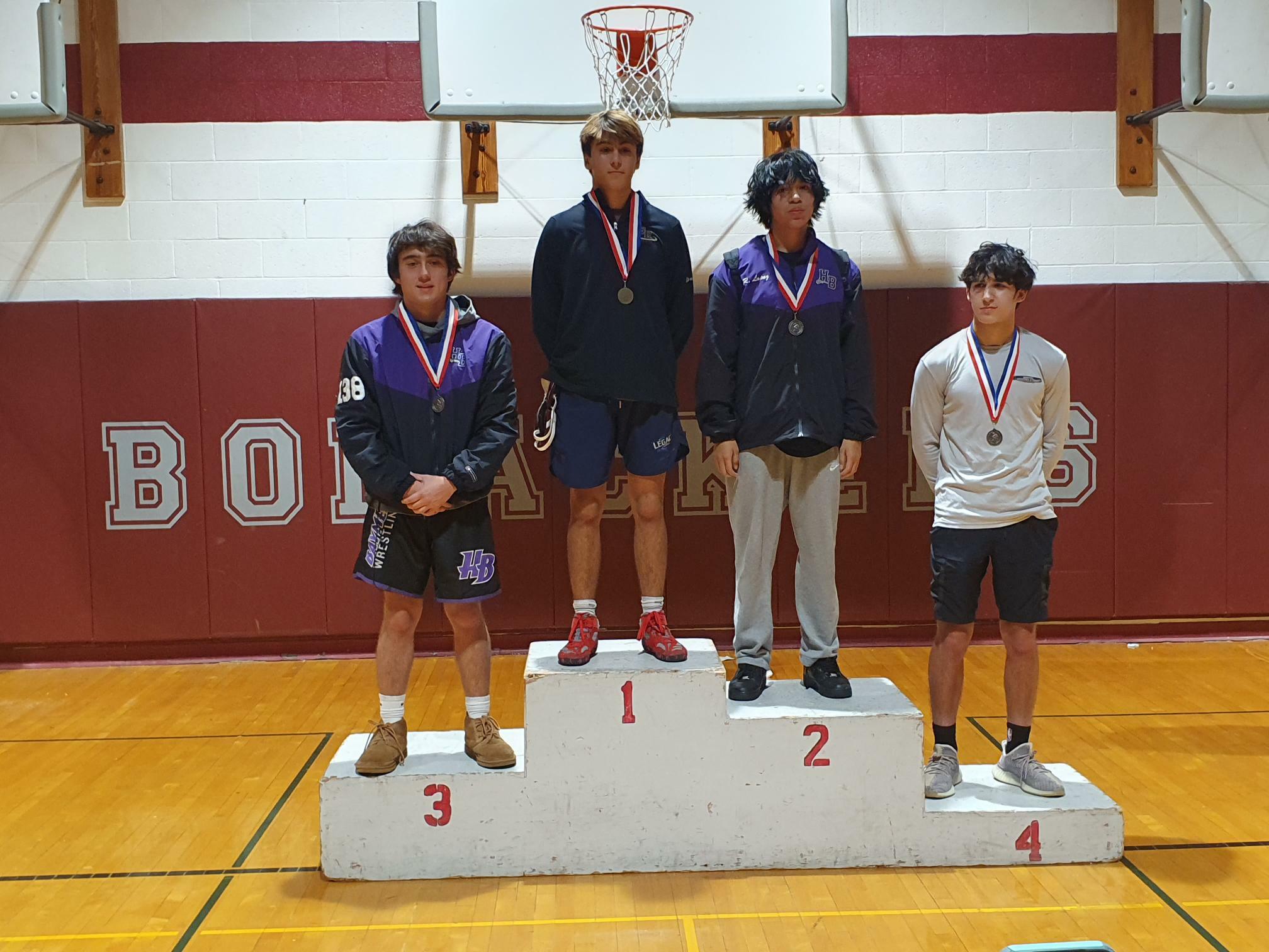 Raul Lopez and Zach Bahamondes placed second and third, respectfully, at 138 pounds on Saturday.