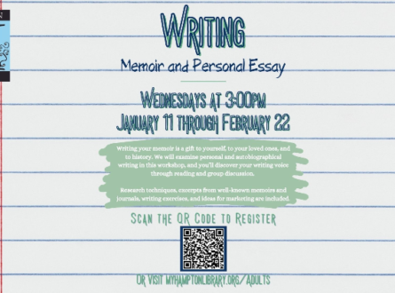 Writing Memoir and Personal Essay