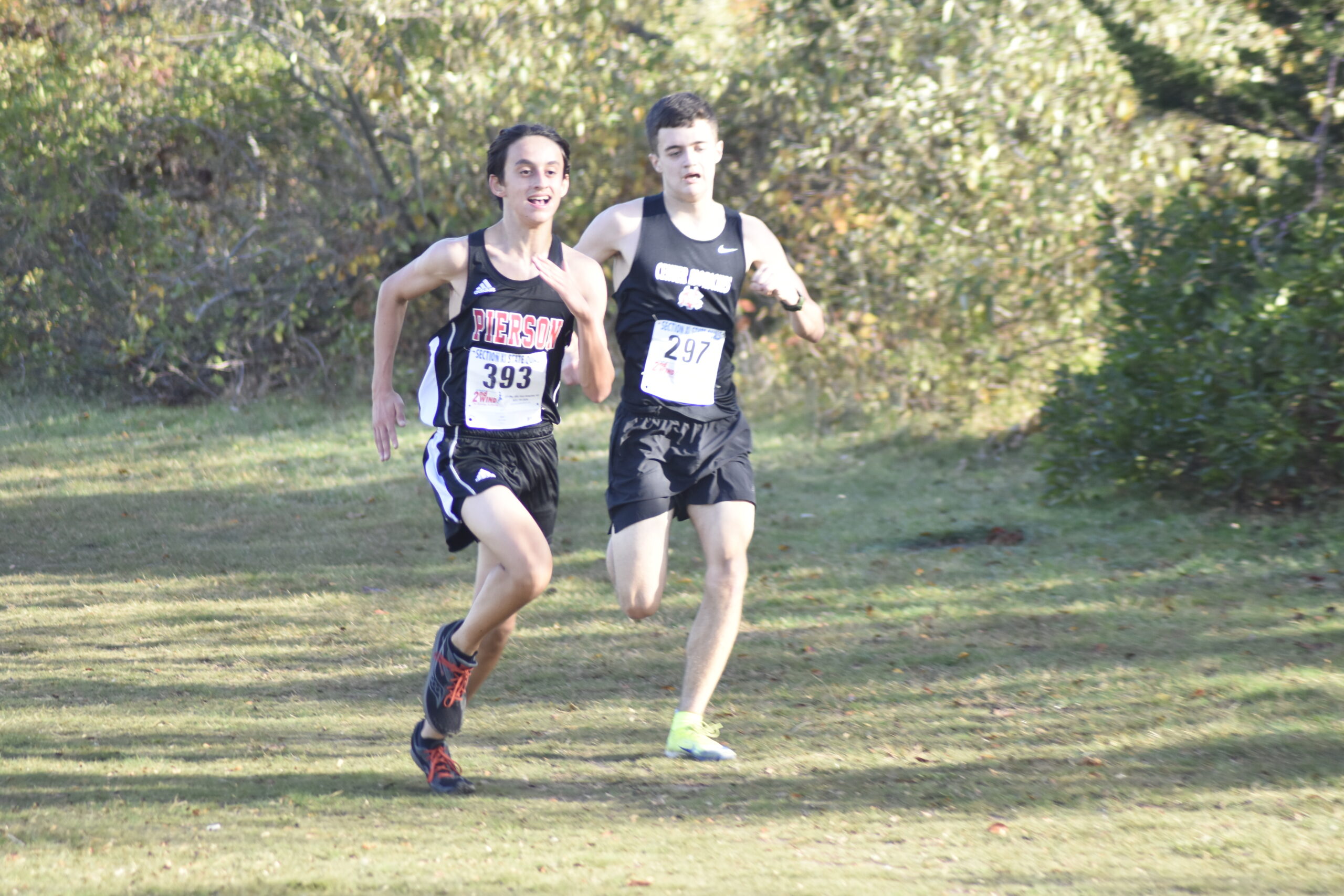 Justin Gardner placed 26th in the state this past fall.   DREW BUDD