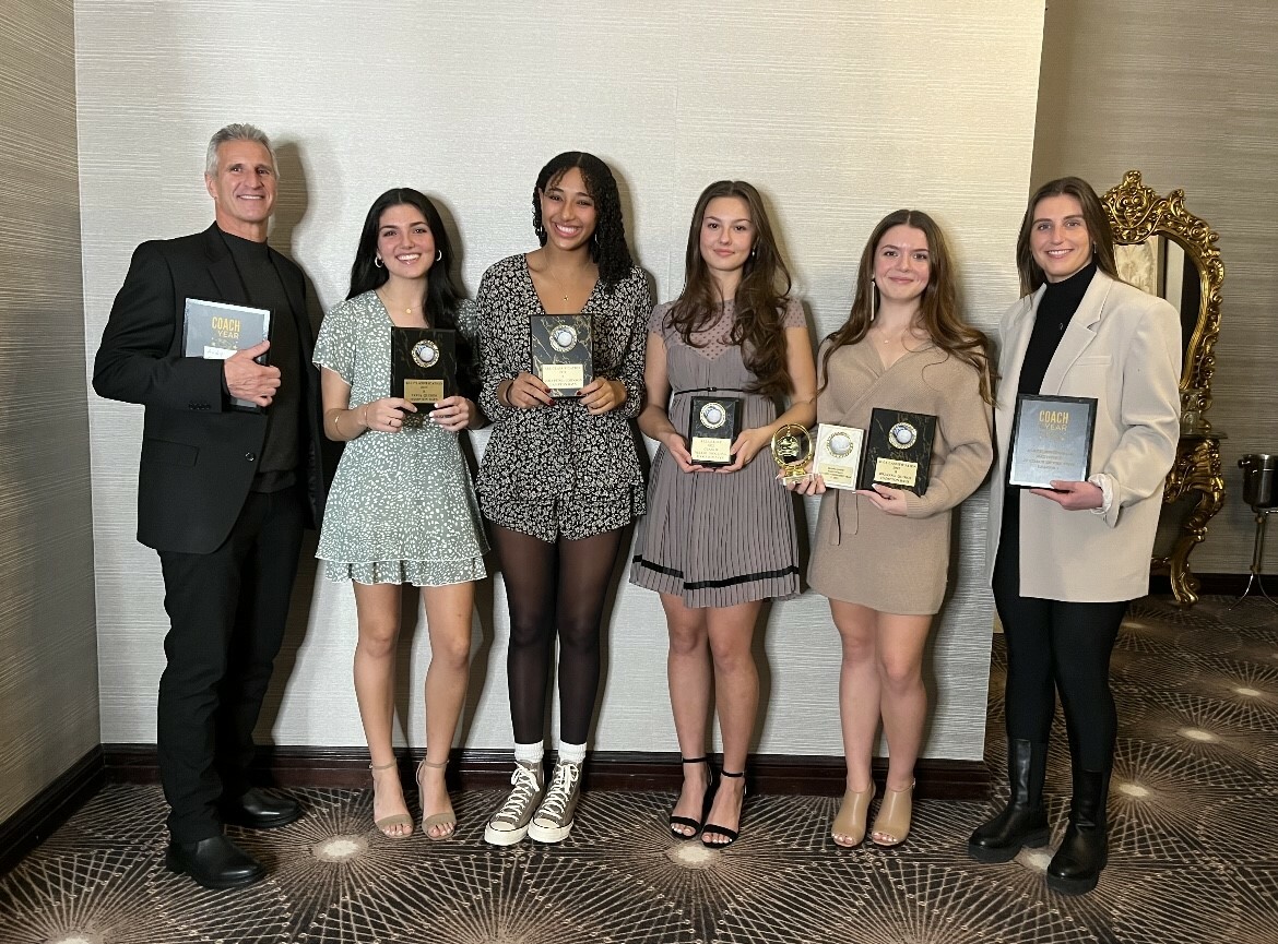 The Hampton Bays girls volleyball team was recognized during the Suffolk County Volleyball Coaches Association awards dinner on December 6.  COURTEST HAMPTON BAYS SCHOOL DISTRICT