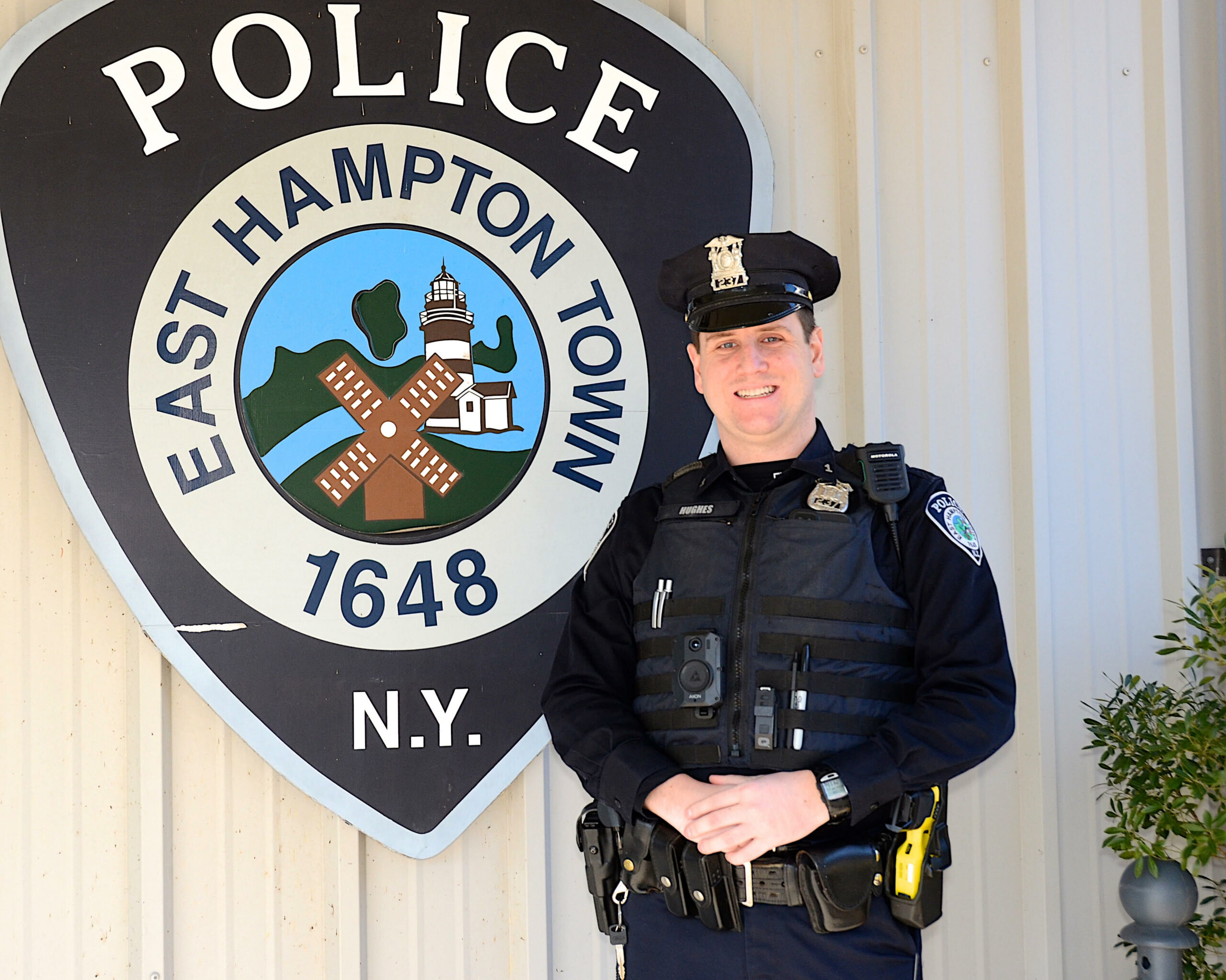 East Hampton Town Police Officers Honored for Helping Save and Start