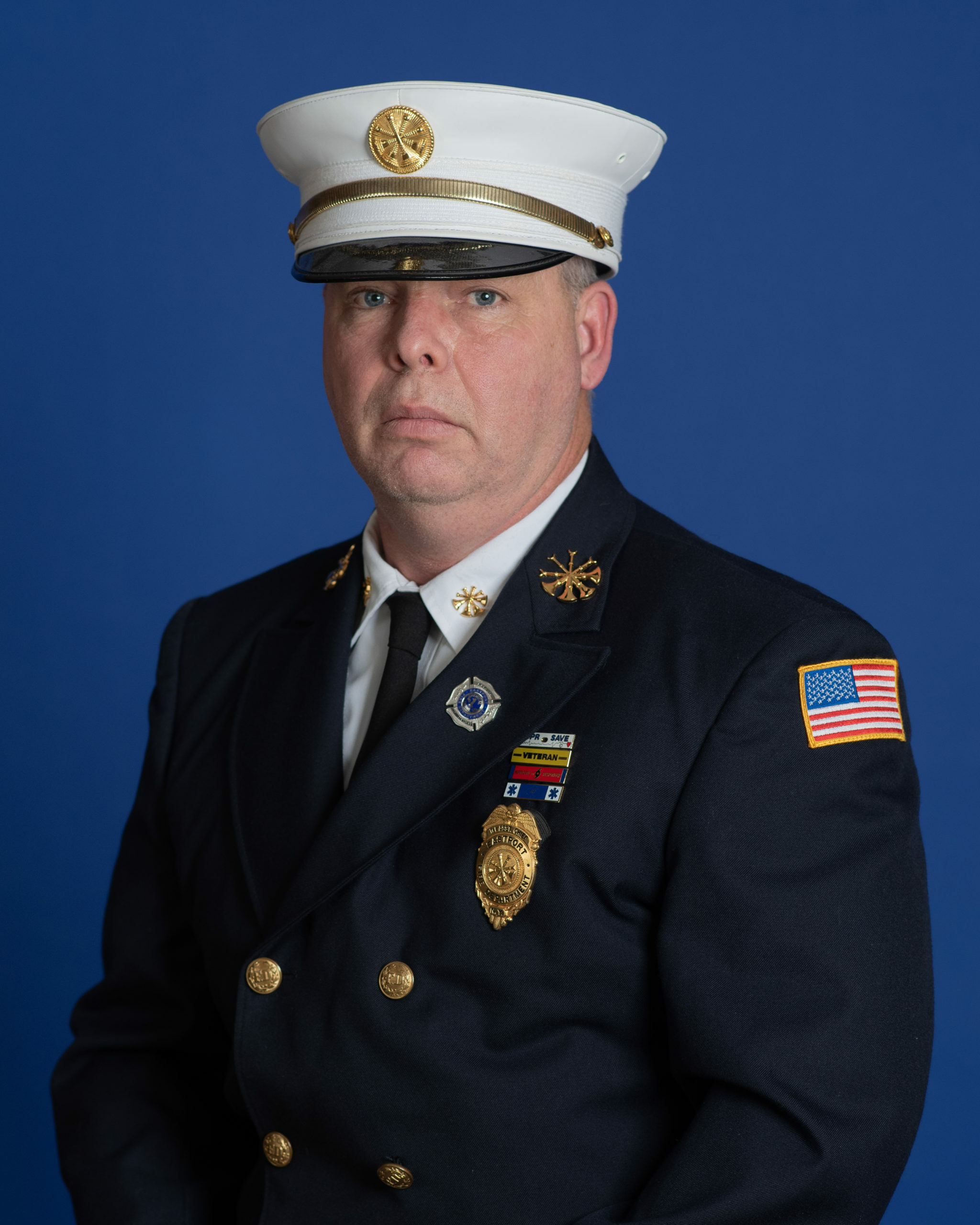 Eastport Fire Department Chief John Daleo. EASTPORT FIRE DEPARTMENT