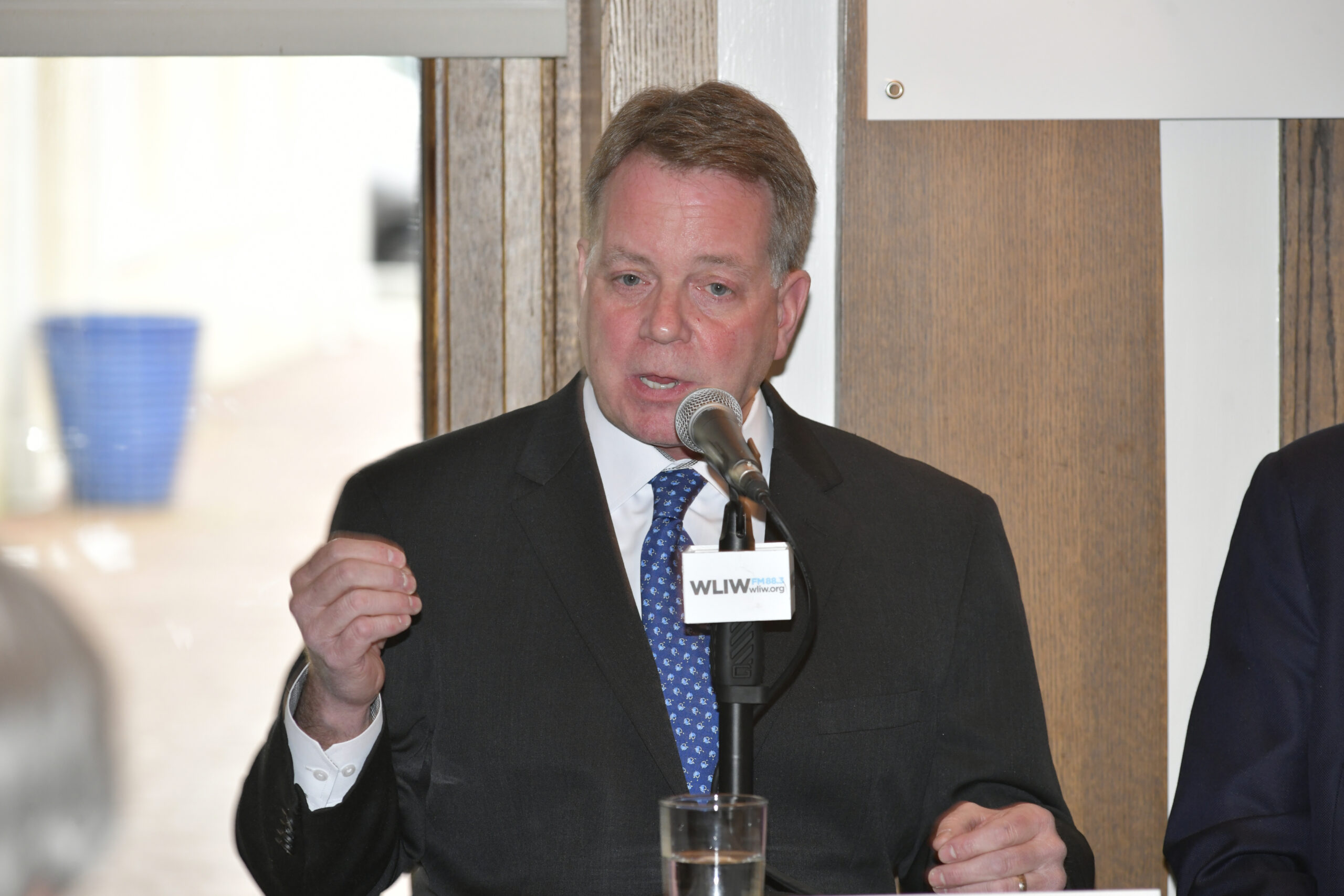 East Hampton Village Mayor Jerry Larsen.  DANA SHAW