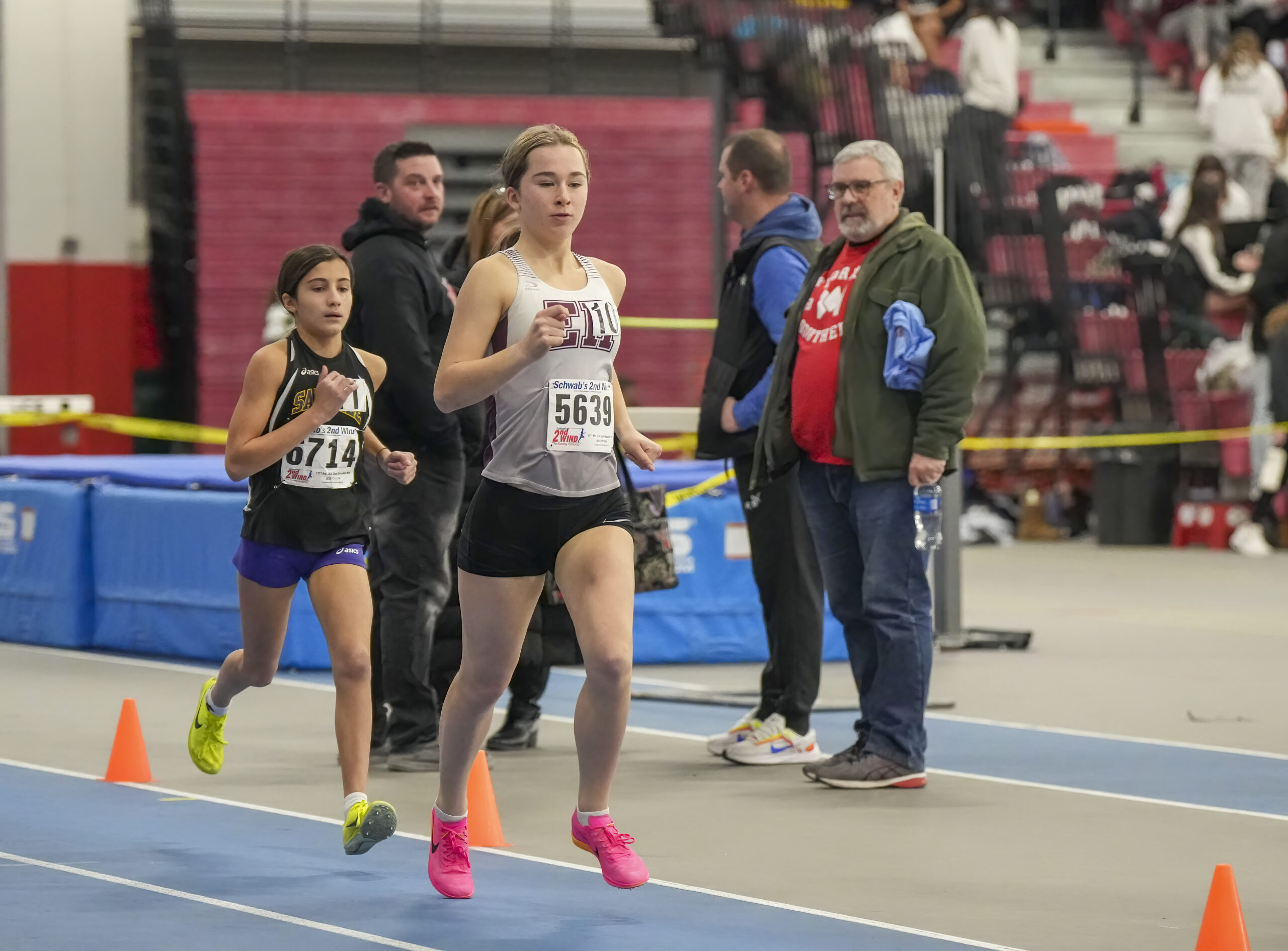 East Hampton's Dylan Cashin ran in both the 3,000- and 1,500-meter races on Saturday.   RON ESPOSITO
