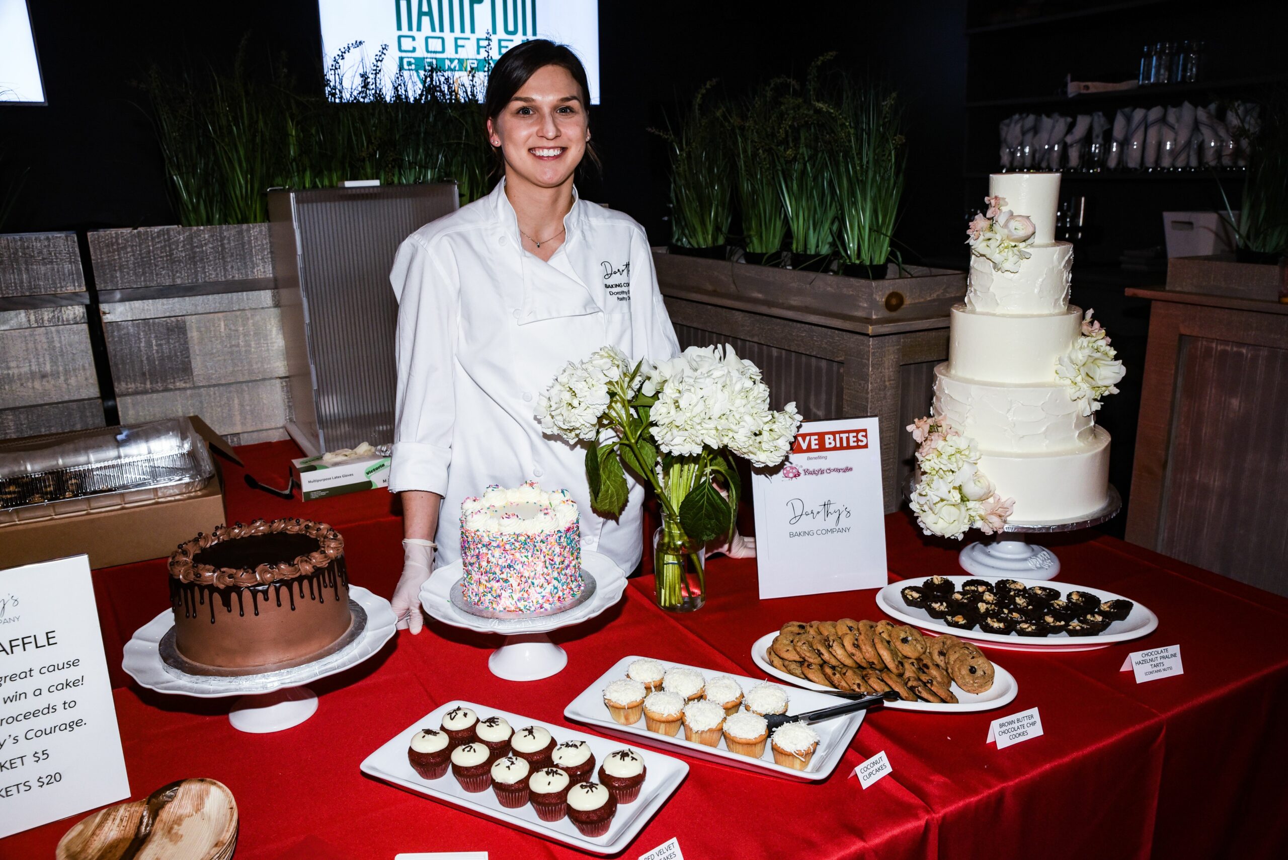 Some sweet tasting offerings at Love Bites in 2020, an annual event to benefit Katy’s Courage. COURTESY KATY'S COURAGE