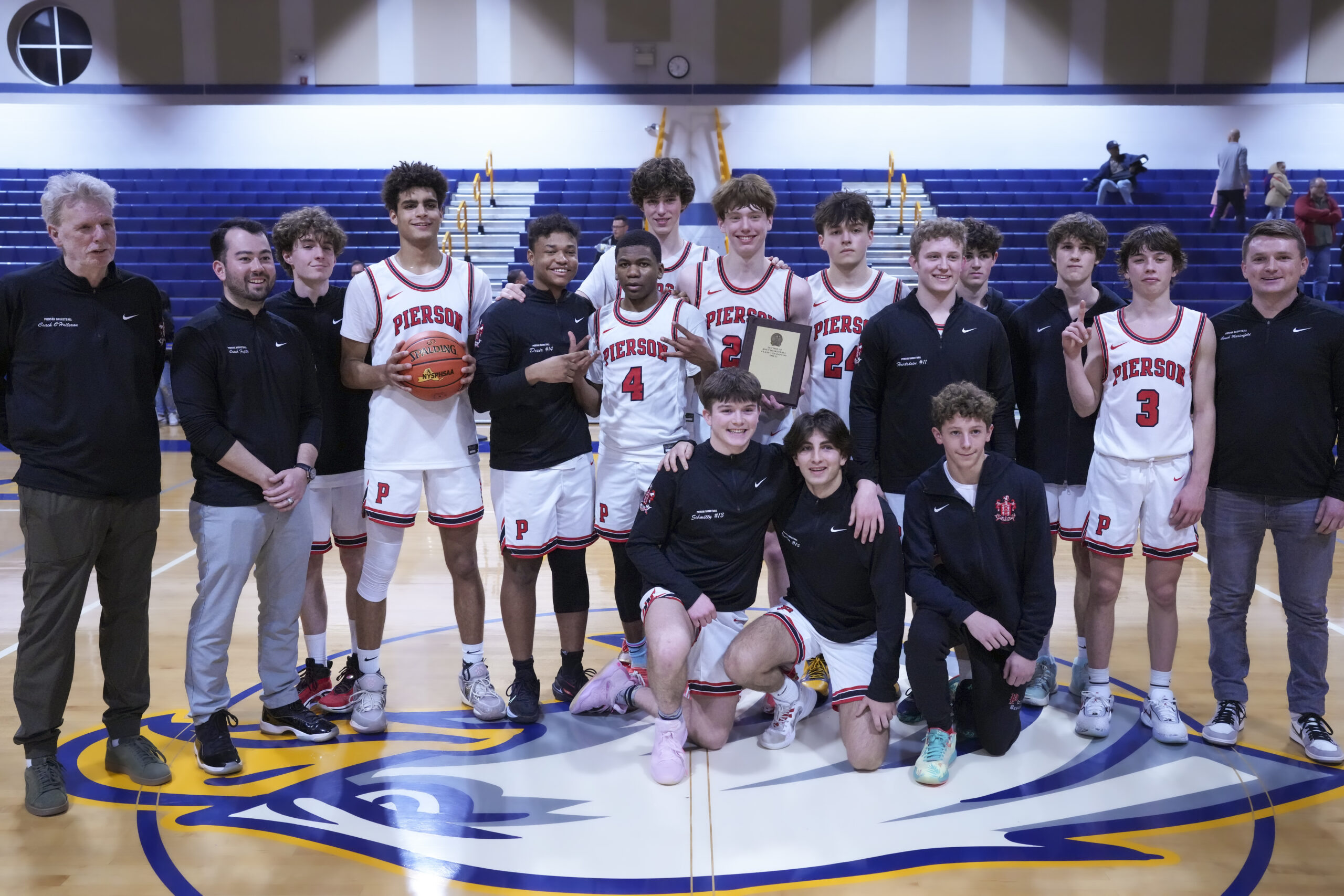 The Pierson boys basketball team won its second consecutive Suffolk County Class C Championships on Wednesday evening.   RON ESPOSITO