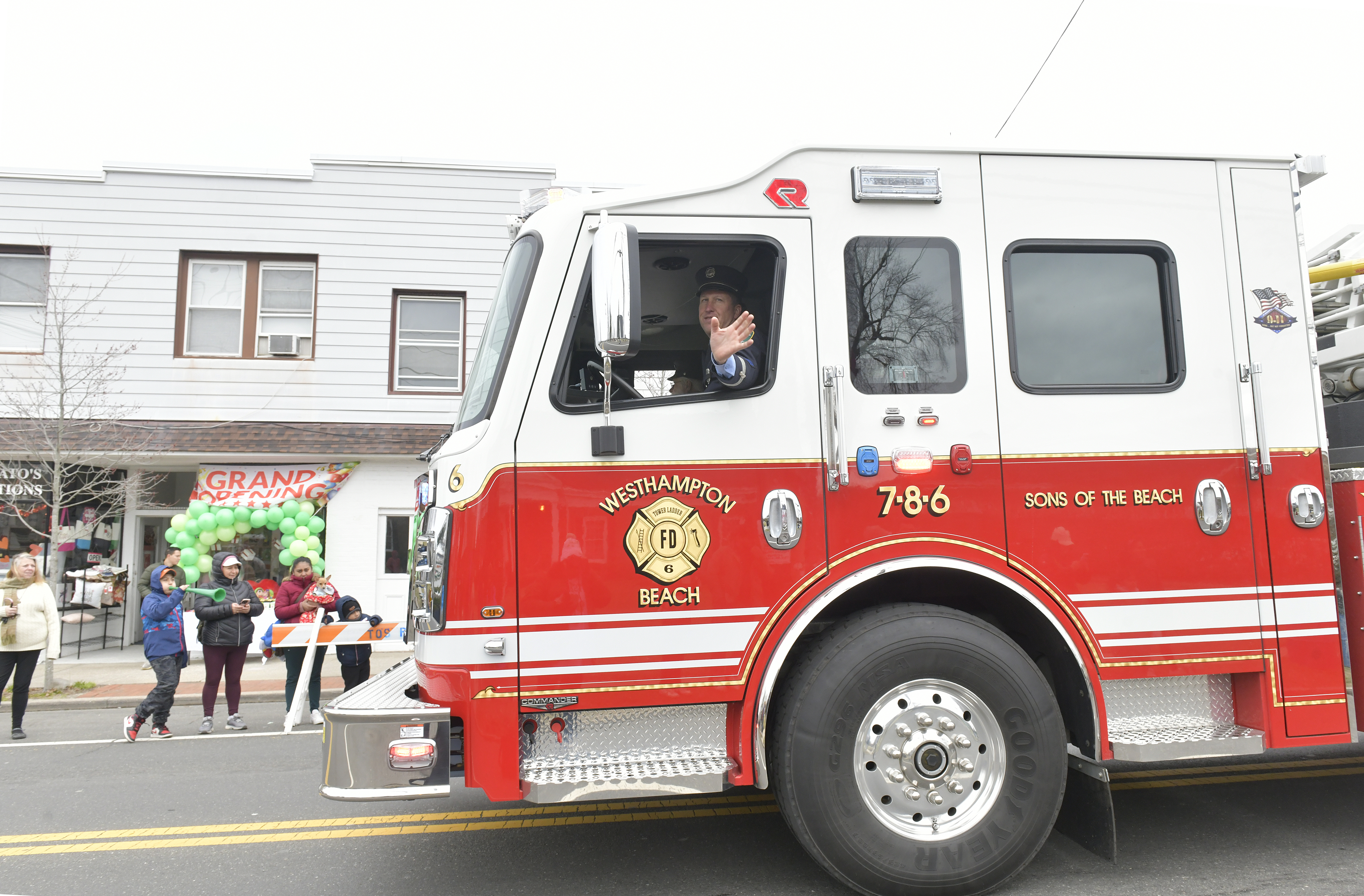 The Westhampton Beach fire Department.