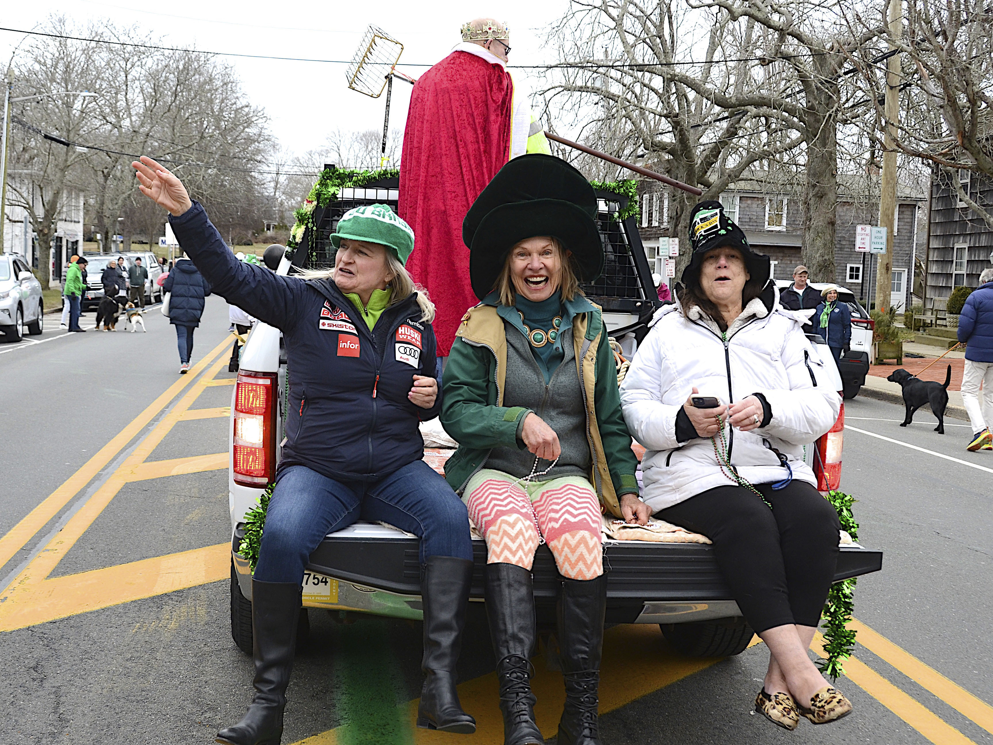 The Am O'Gansett St. Patrick's Day parade on Saturday.