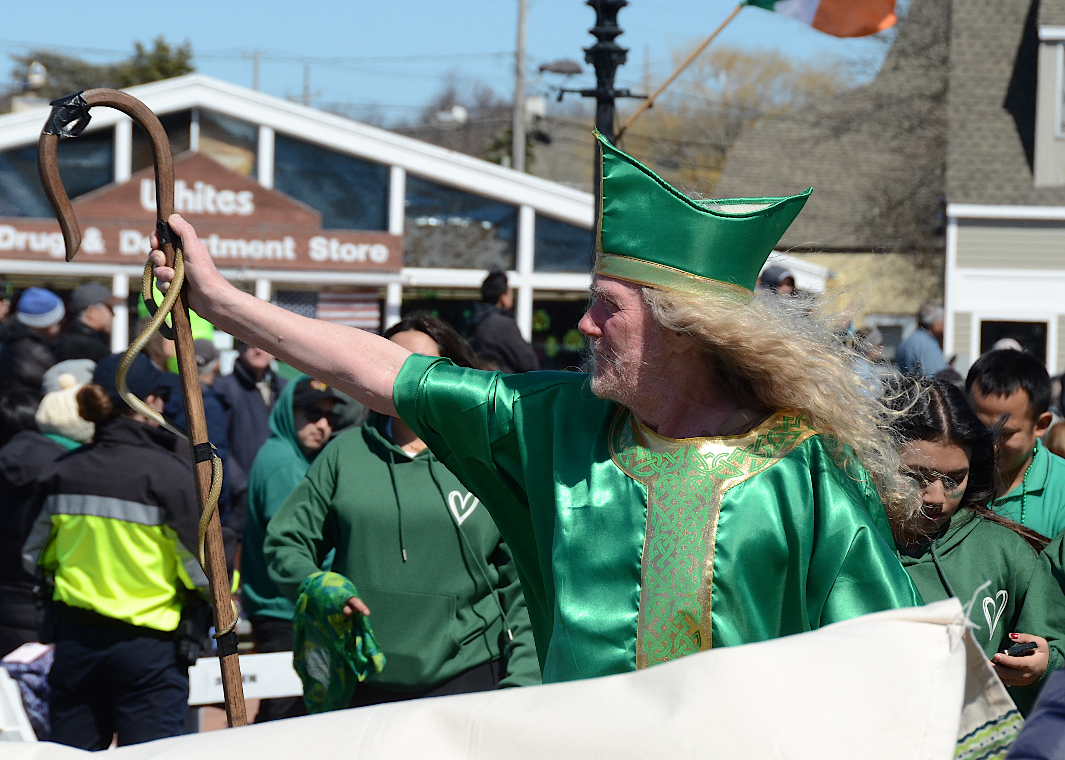 The Montauk St. Patrick's Day parade on Sunday.