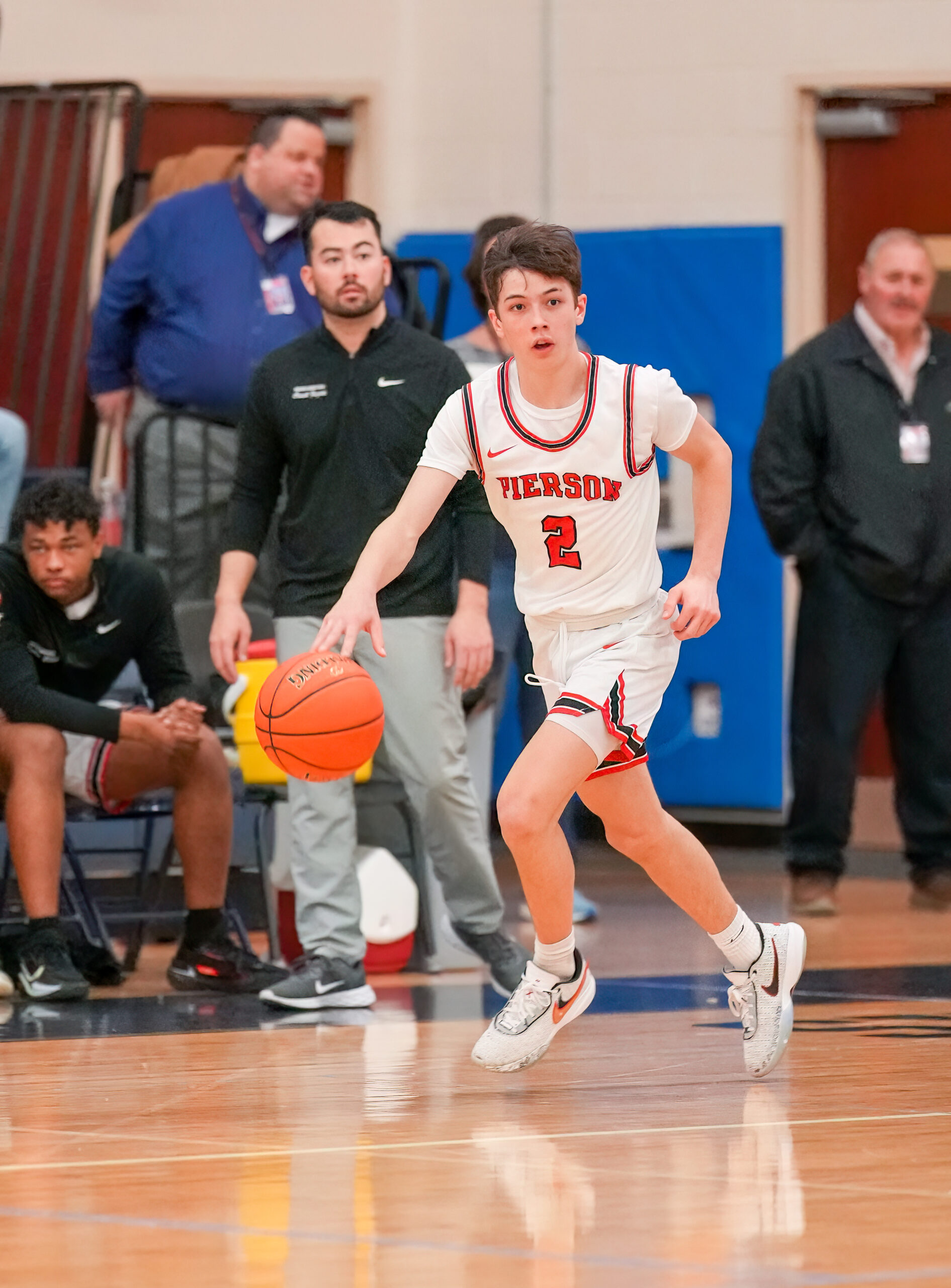 Pierson junior Dom Mancino brings the ball up.  RON ESPOSITO