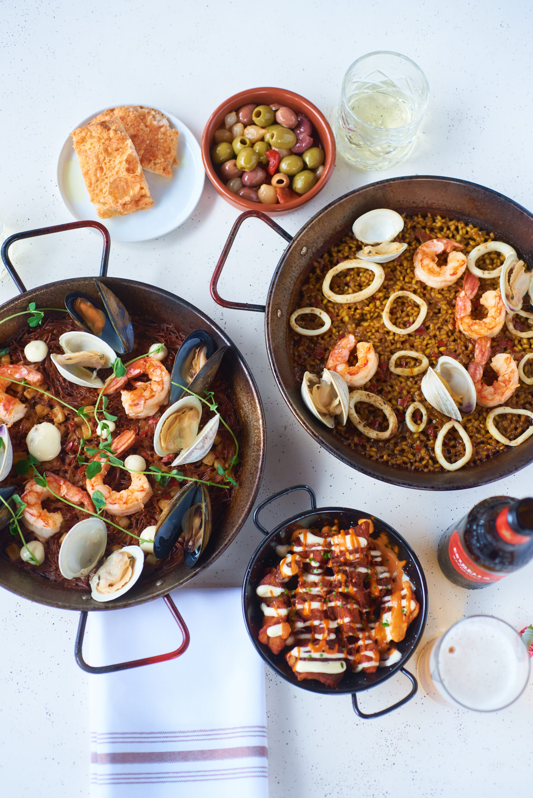 Chef Alex Bujorneau will create three different paellas for R.Aire Restaurant's first Paella Party on March 27. COURTESY R.AIRE RESTAURANT