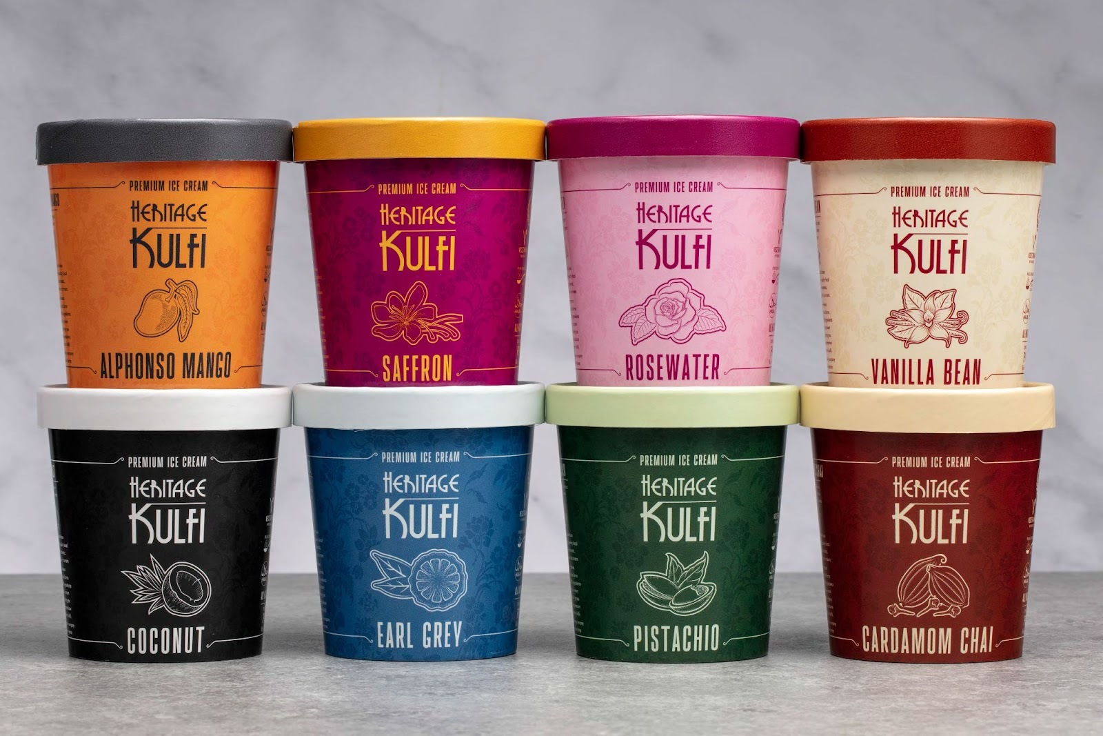 Heritage Kulfi Premium Ice Cream, a South Asian sweet treat, is available at Citarella locations on the East End. COURTESY PHOTO