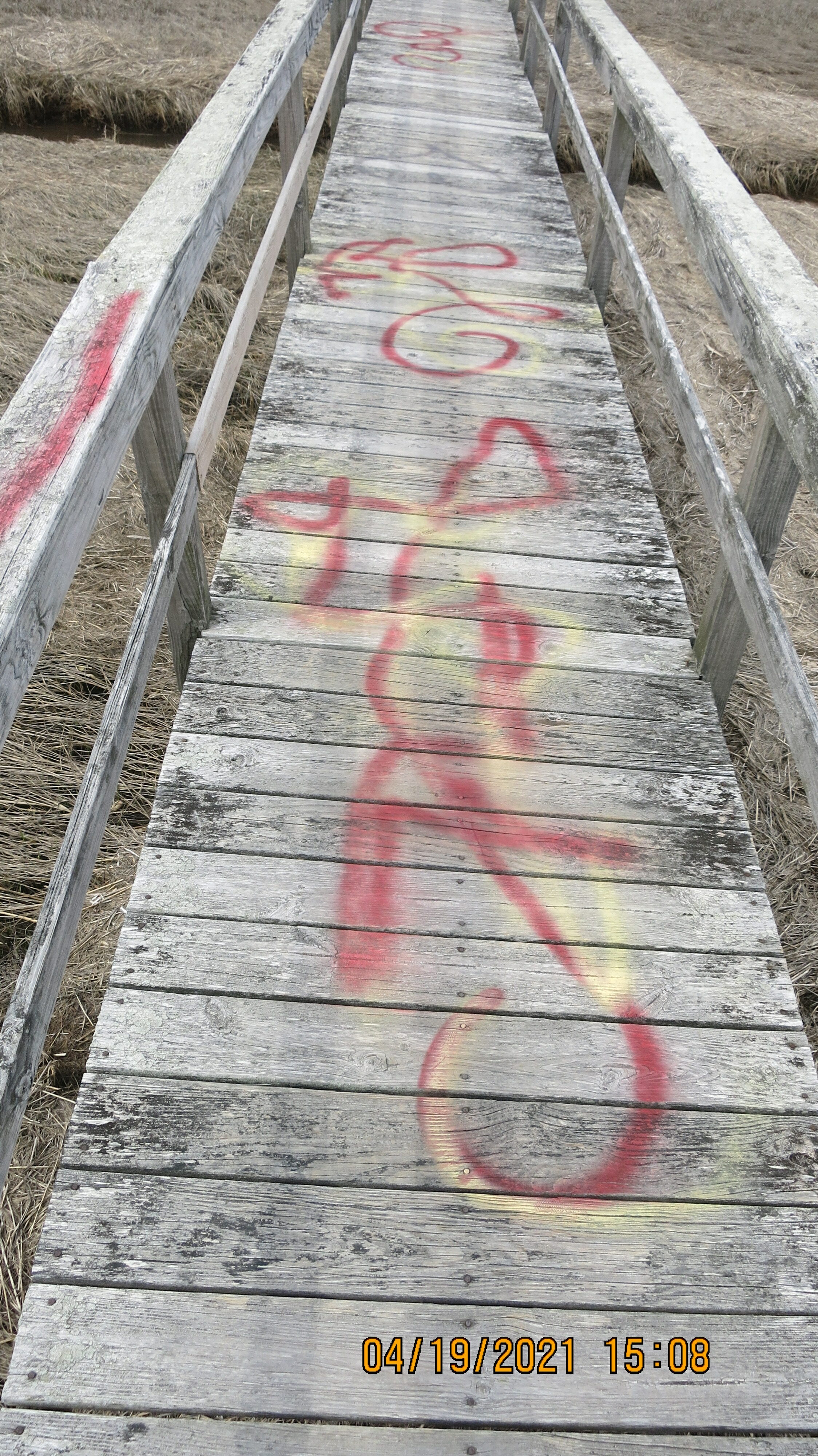 Some of the graffiti from the case.