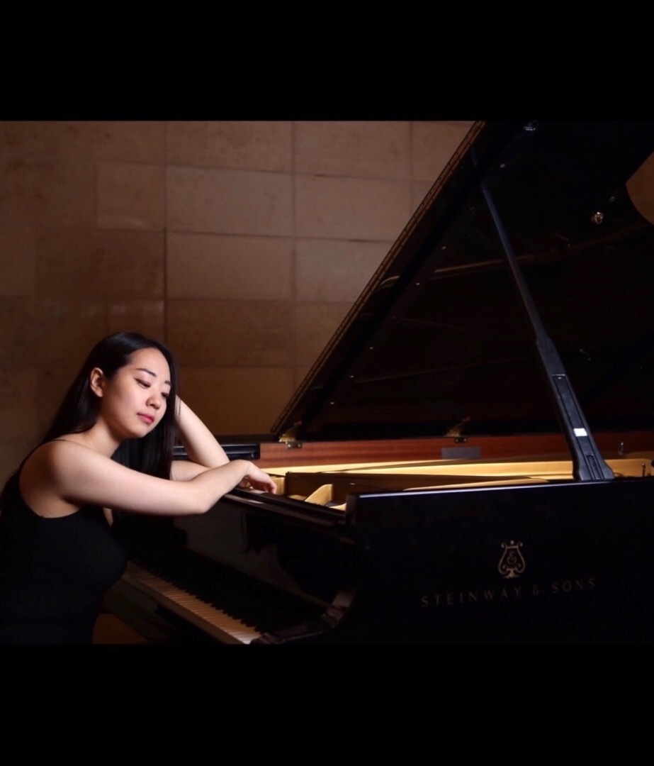 Jung-eun Kim at the piano. COURTESY SCC