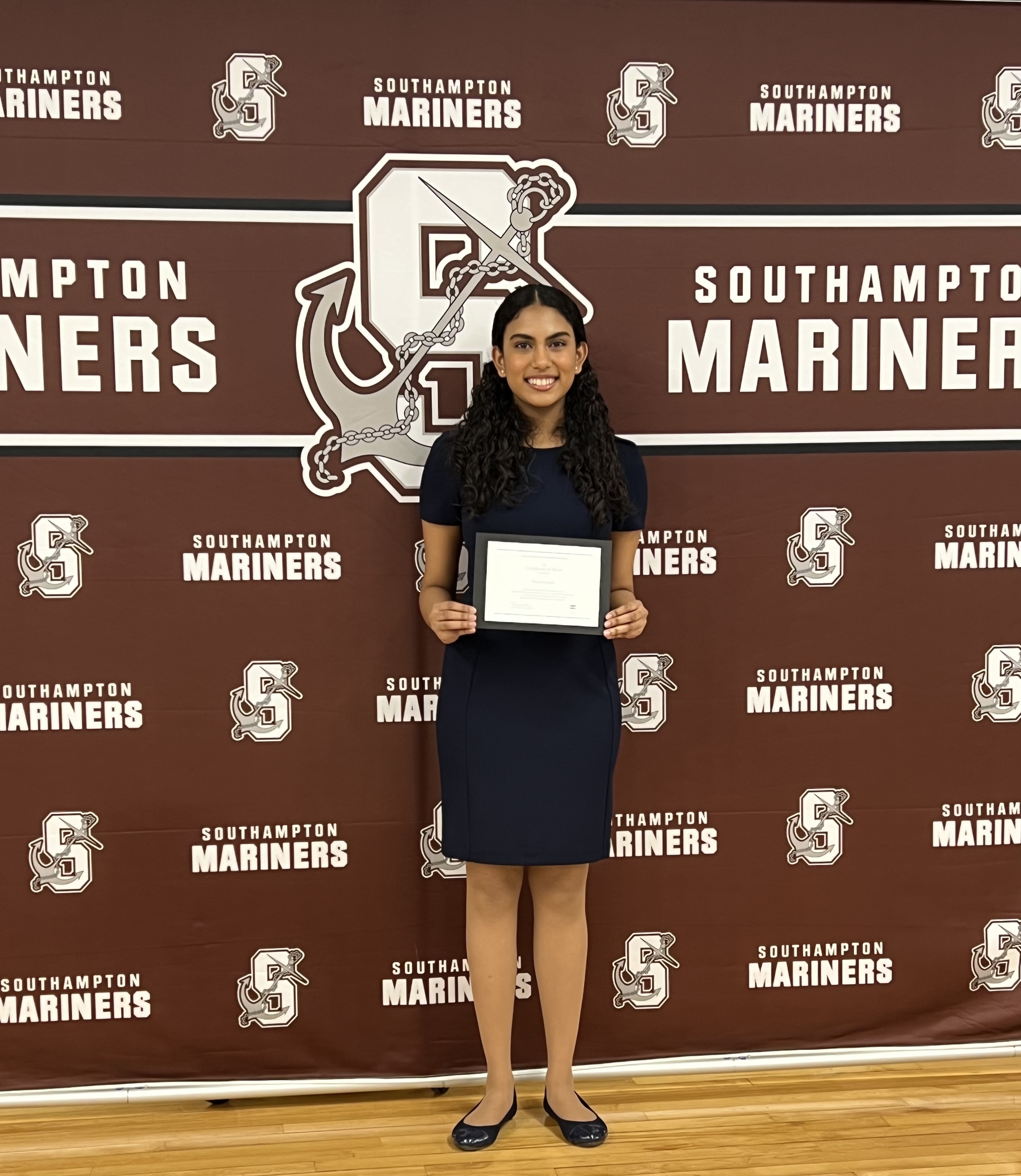 Southampton High School senior Dhivya Sampath has been named a finalist in the National Merit Scholarship Program. COURTESY SOUTHAMPTON SCHOOL DISTRICT