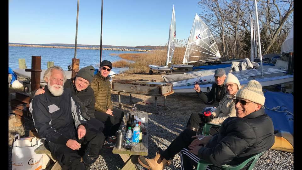 Sometimes, when the weather allows, good times could be had outside as well.