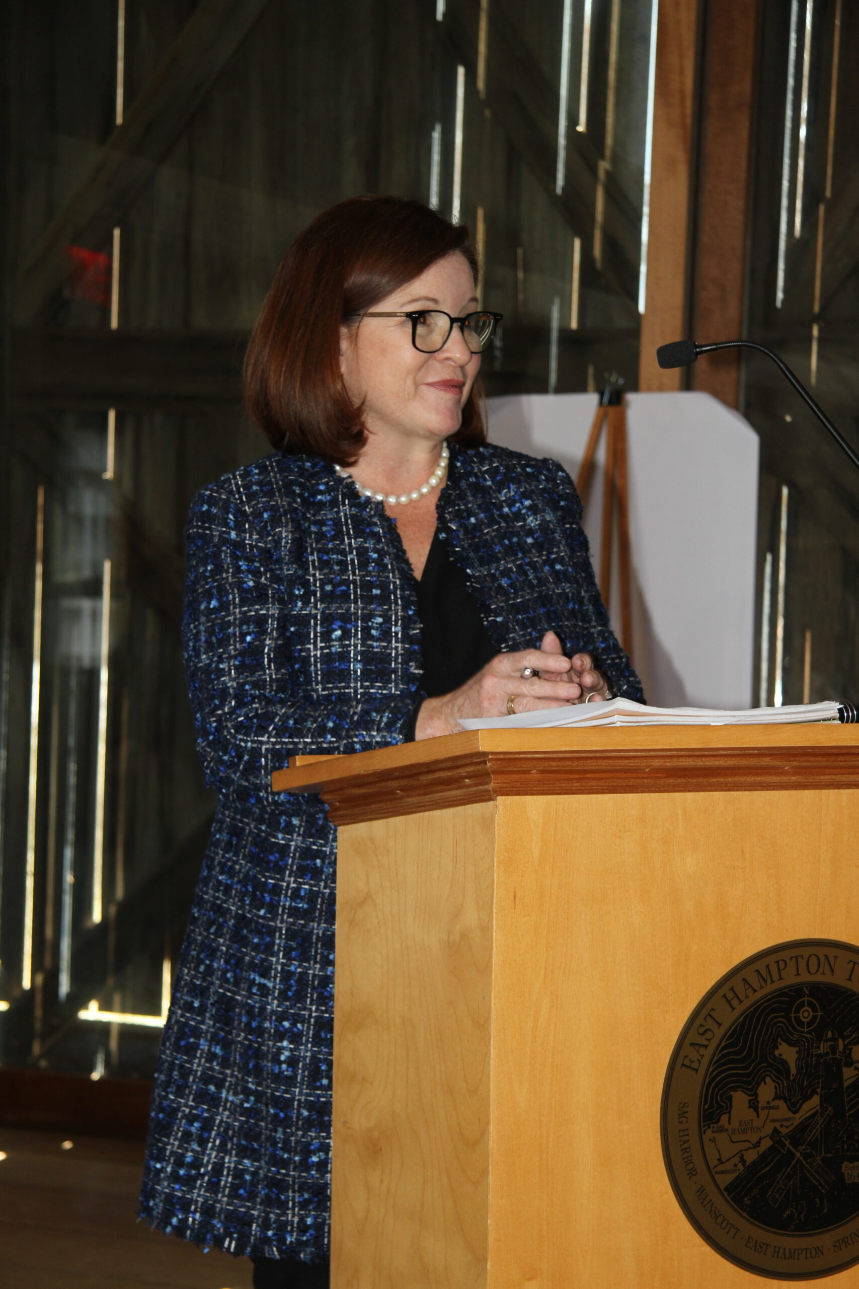 Dana O'Leary said that hunters and non-hunters who use local woods can coexist.