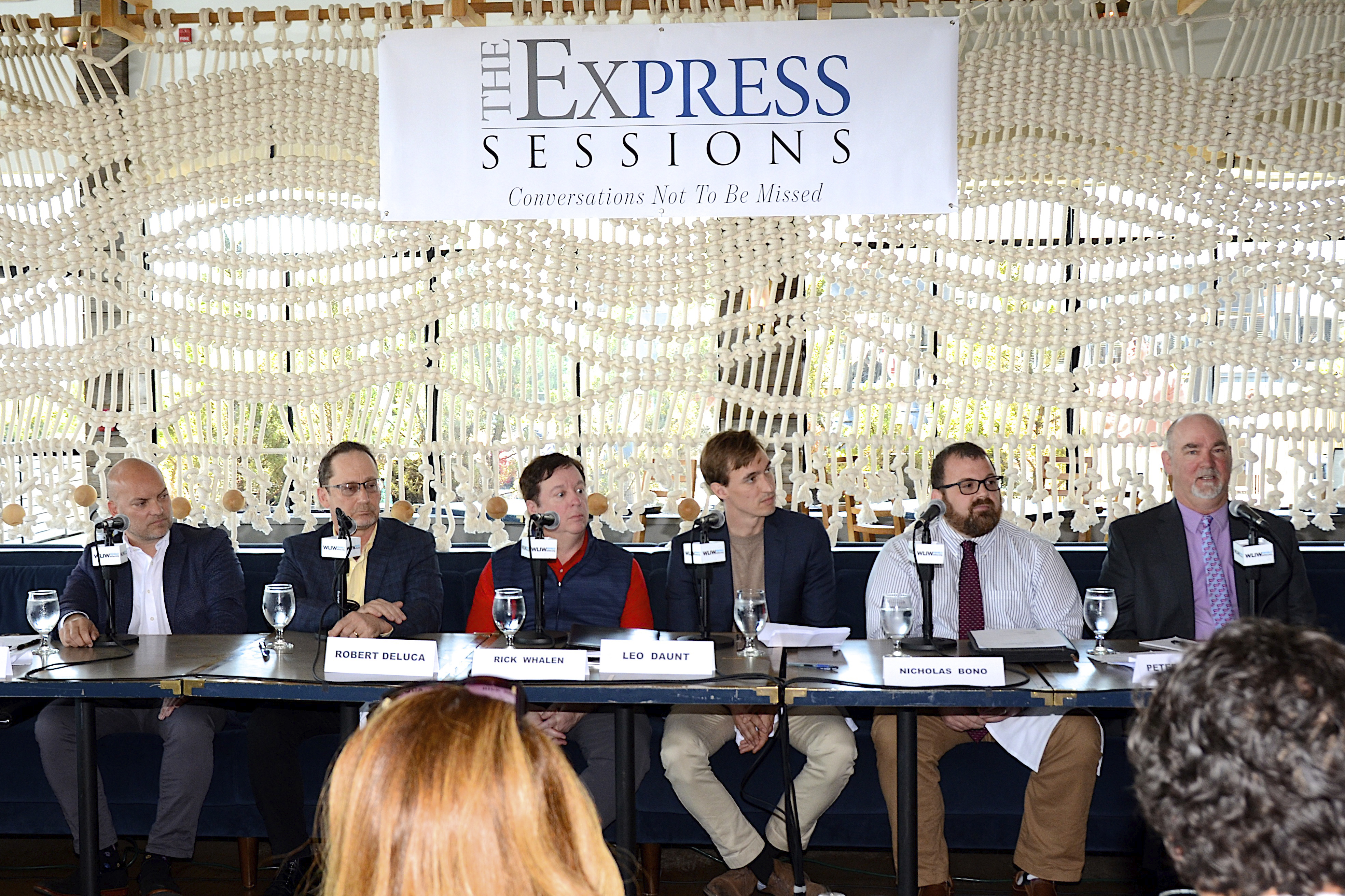 The Express Session panel at Gurney's Montauk Resort on Friday.  KYRIL BROMLEY