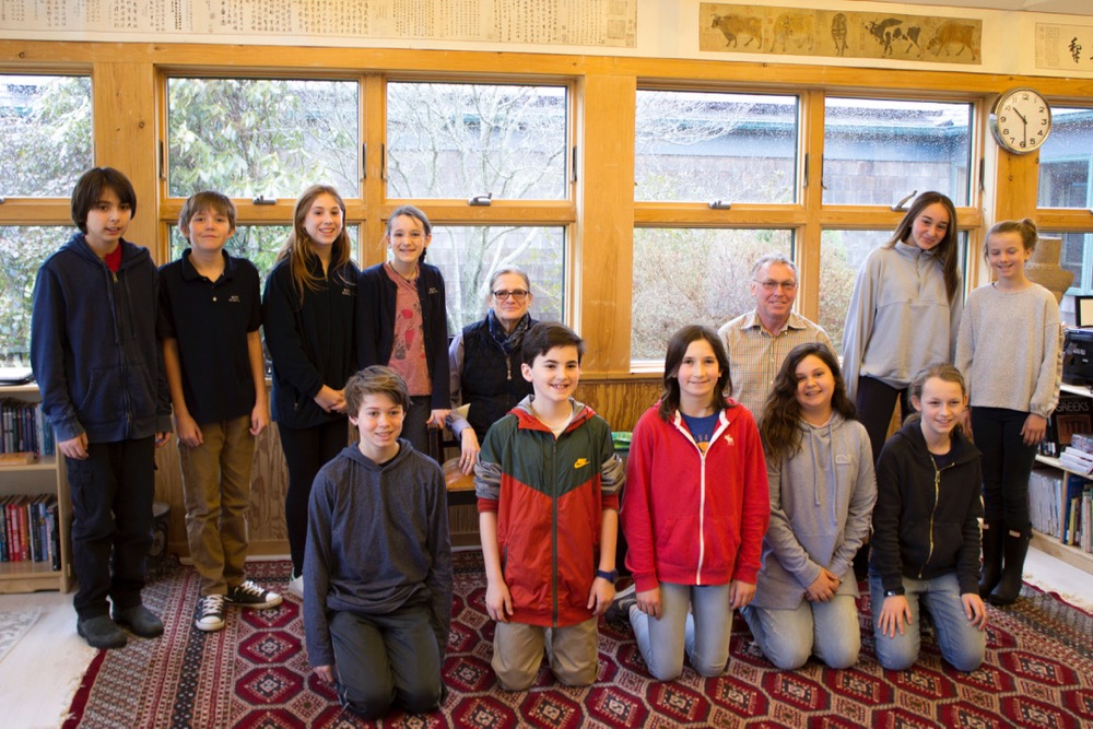 Record Making Donation to Bridgehampton Food Pantry 27 East