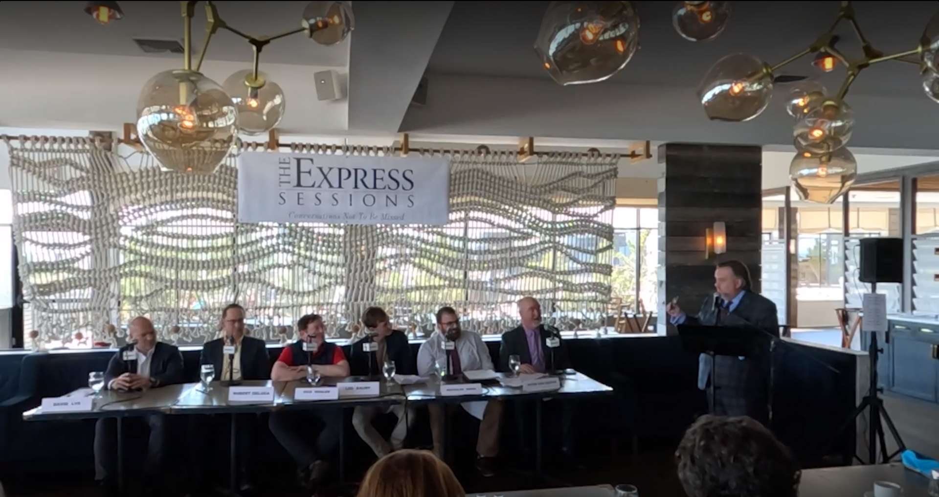 The Express Sessions panel.