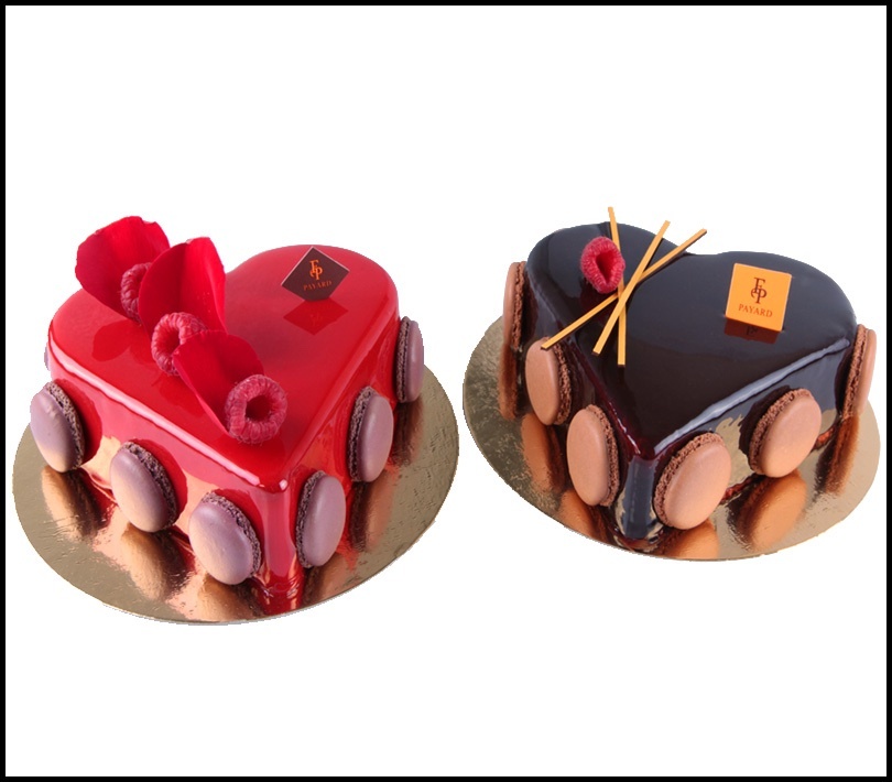 Chef François Payard's heart-shaped cakes are available in both a white chocolate and dark chocolate version and can be pre-ordered at Southold General for pick up on Mother's Day weekend. COURTESY SOUTHOLD GENERAL