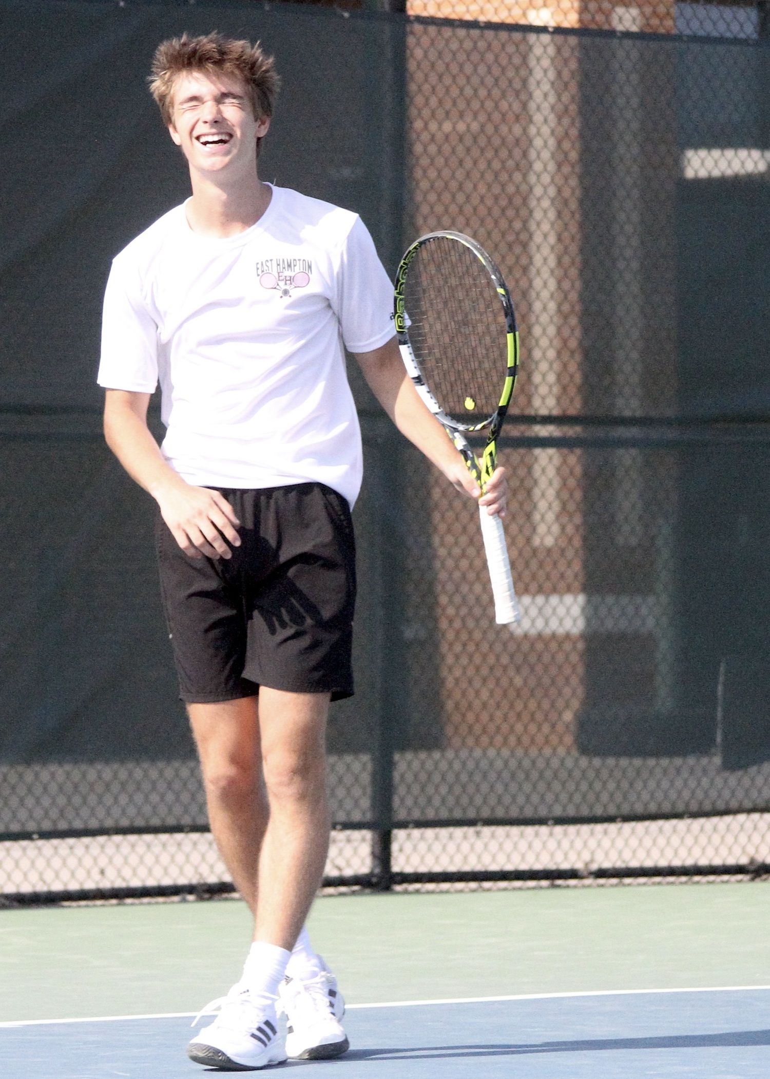 East Hampton senior Max Astilean won his second straight Division IV singles championship. DESIRÉE KEEGAN