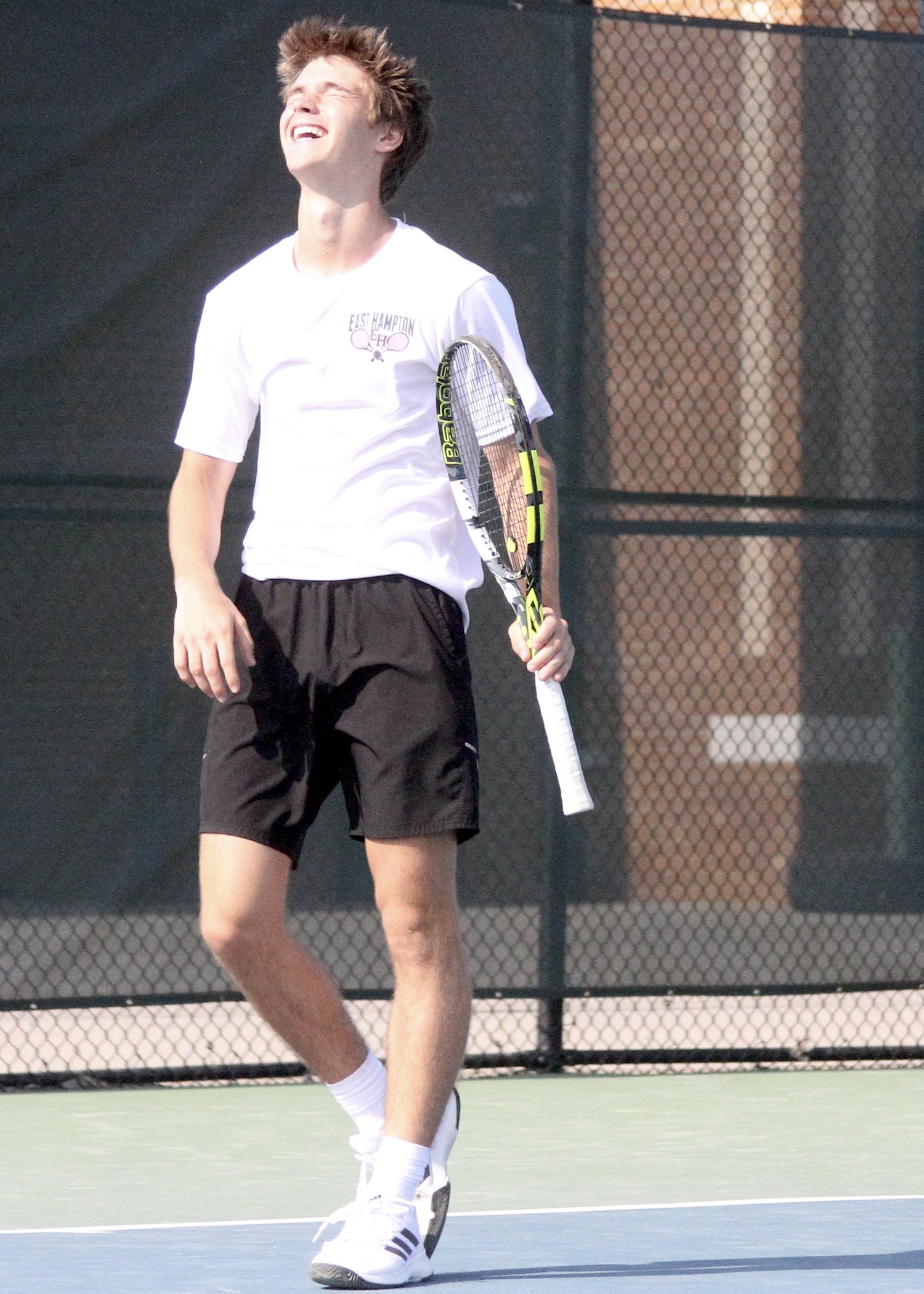 East Hampton senior Max Astilean won his second straight Division IV singles championship. DESIRÉE KEEGAN